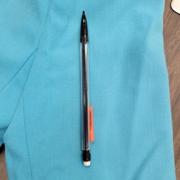 Vintage Braemar Petites matching skirt and blazer suit linen like XL - Picture 7 of 16